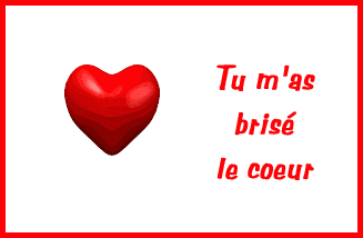 coeur brisé